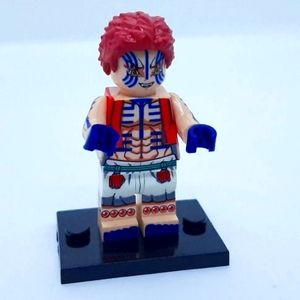 Demon slayer Minifigure construction. Akaza 3th moon.